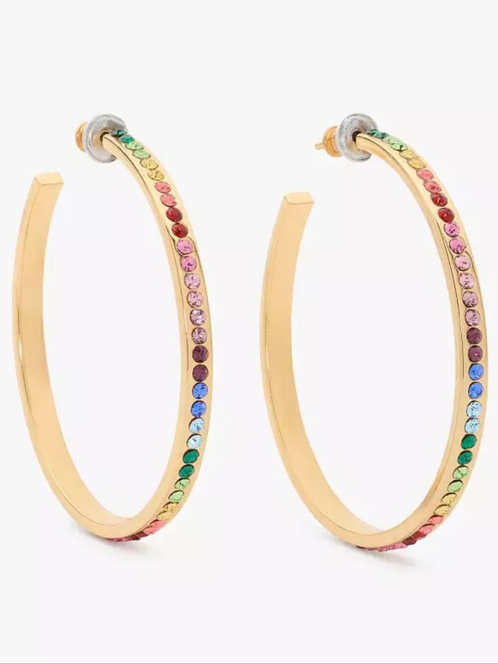 Kate Spade Ring It Up Rainbow Hoops